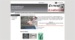 Desktop Screenshot of extremeslingshots.com